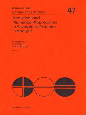 cover image of Analytical and Numerical Approaches to Asymptotic Problems in Analysis
